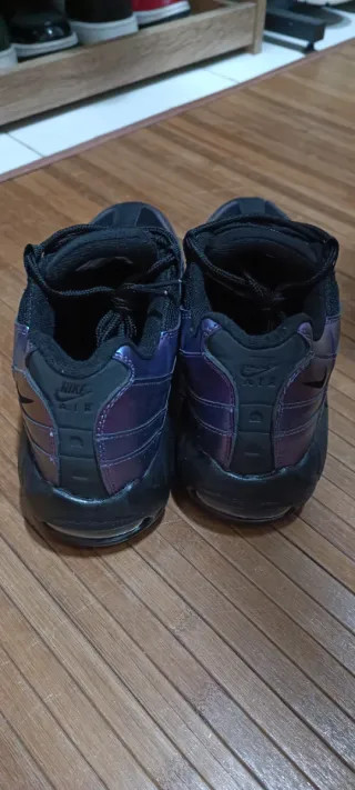 Nike Air Max 95 Negro Púrpura