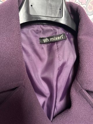 Giaccone donna viola