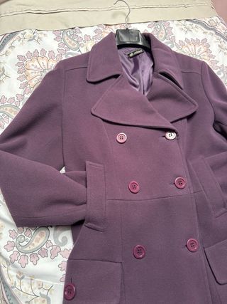 Giaccone donna viola