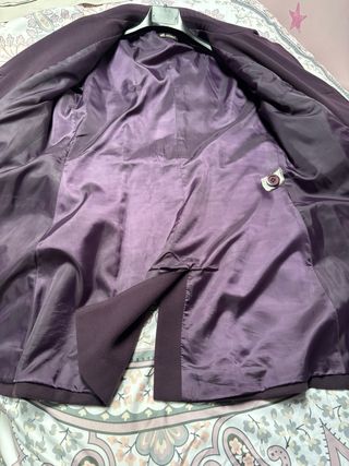 Giaccone donna viola