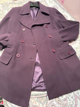 Giaccone donna viola