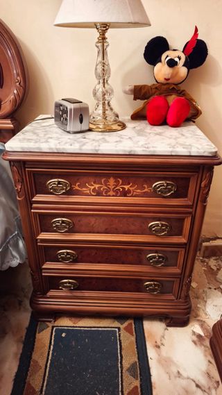 Habitación de matrimonio completa año 86