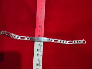 Pulsera de Plata con Placa