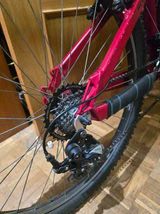 Bicicleta Scott Montaña Roja