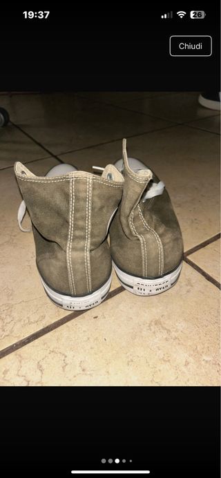 Converse uomo verde oliva