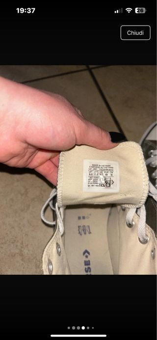 Converse uomo verde oliva