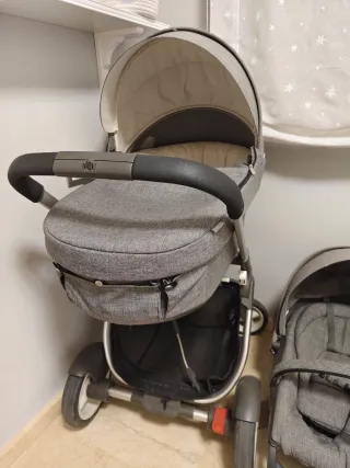 Cochecito Stokke gris