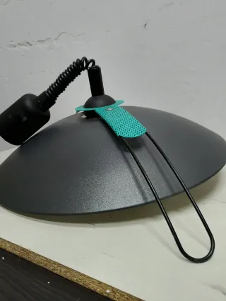 Lámpara OVNI Alemana  Metal