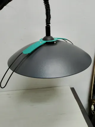 Lámpara OVNI Alemana  Metal