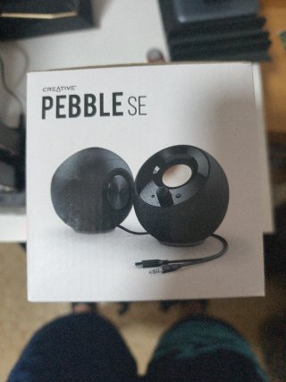 Altavoces Creative Pebble SE Negros