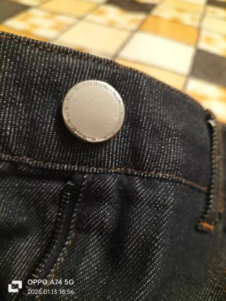 Jeans Max Mara blu scuro donna