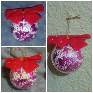 BOLAS DE NAVIDAD PERSONALIZADAS