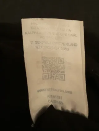 Camiseta Polo Ralph Lauren Negra