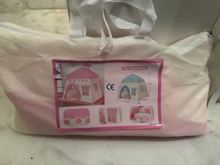 Castillo de tela para niños