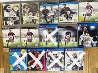Collezione di giochi FIFA per PS3 e PS4