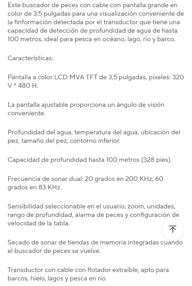 Localizador Peces Lucky FF918-C100DS sin estrenar