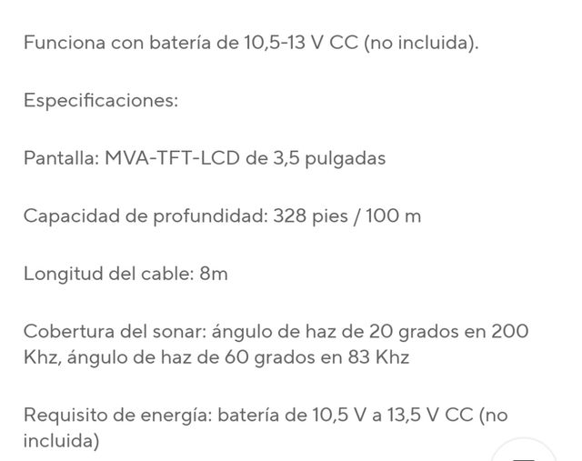 Localizador Peces Lucky FF918-C100DS sin estrenar