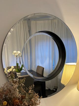 Espejo Circular cristal