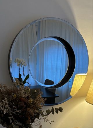 Espejo Circular cristal