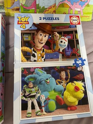 Lote de puzzles infantiles Ravensburger, Educa, Di
