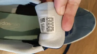 Zapatillas Adidas Neo Azul y Turquesa. 41