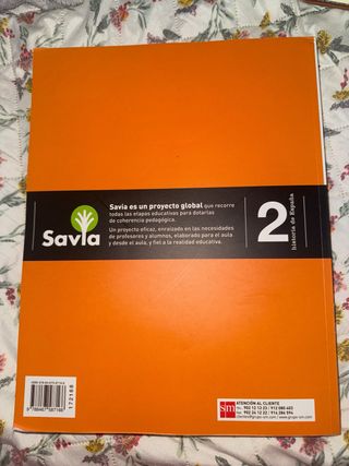 Historia de España. 2 Bachillerato. Savia
