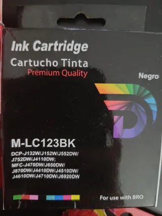 Cartucho Tinta Brother LC123