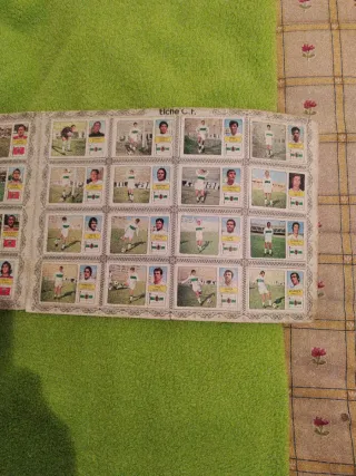 Álbum cromos fútbol Liga 1973-74