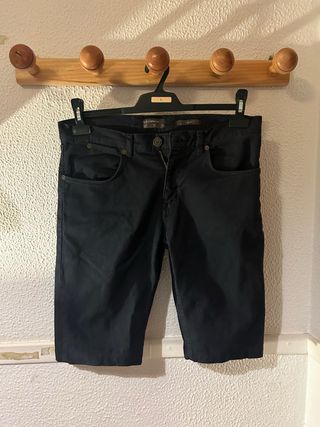 Pantalón corto chino azul marino Talla M