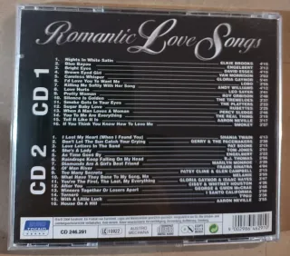 CD Romantic Love Songs