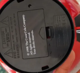 Radio/balón Coca-Cola. Sin estrenar