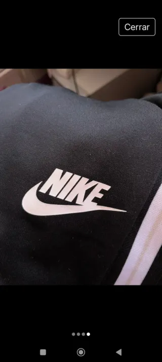 Pantalones Nike Negro Talla M