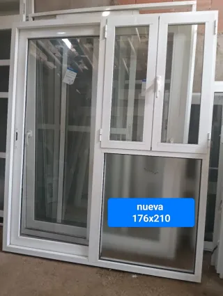 Puerta balconera nueva 176x210