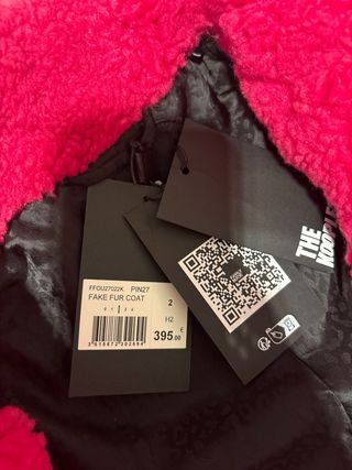 Abrigo pelo rosa The Kooples