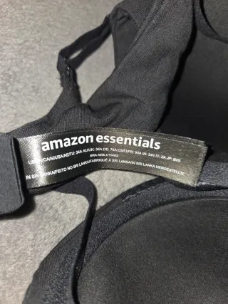 Sujetador Amazon Negro Talla 75A