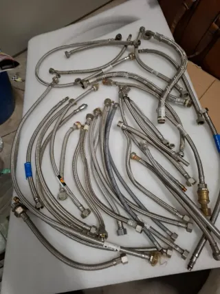 Lote latiguillos flexibles fontanería