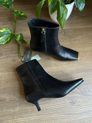 Botines piel Gino Rossi negros