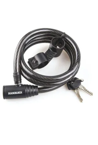 Candado bici espiral con llaves HANDLOCK