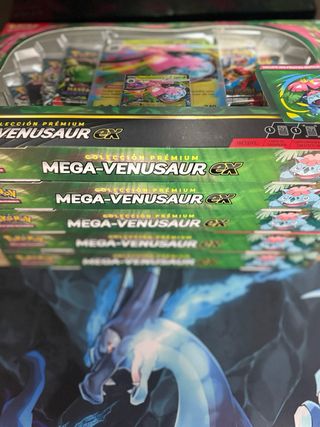 Caja Premium Mega Venusaur – Pokémon TCG (ESP)