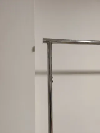 Burro perchero metálico