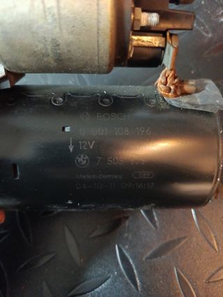 Motor de arranque BMW E46