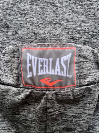 Conjunto deportivo Everlast mujer gris y rojo