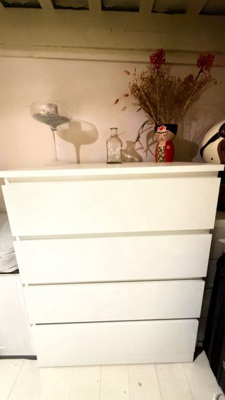 Mueble 4 cajones Ikea blanco