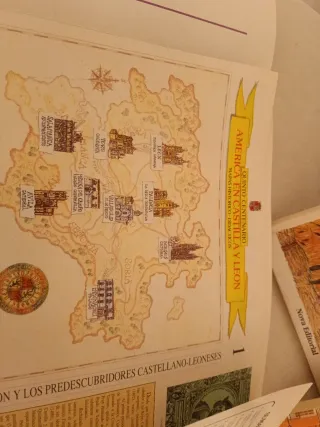 Lote de historia ilustrada de Palencia y Castilla