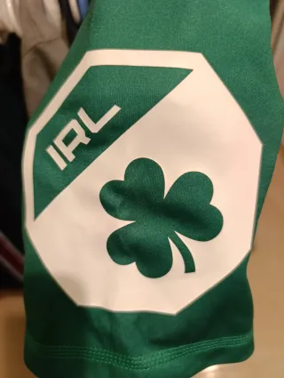 Camiseta UFC Conor McGregor Reebok Negra/Verde