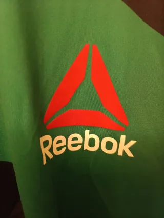 Camiseta UFC Conor McGregor Reebok Negra/Verde