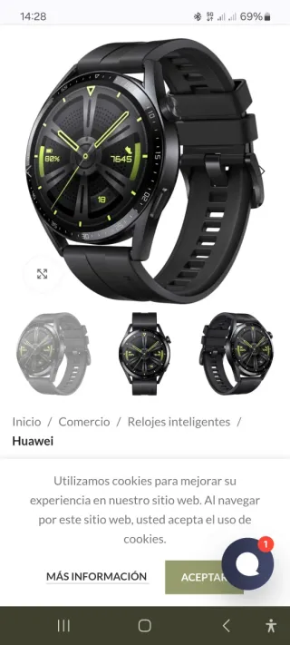 Huawei Watch GT 3 Negro