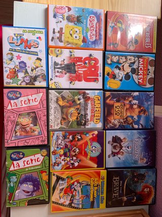 Lote DVDs Películas Infantiles Variadas