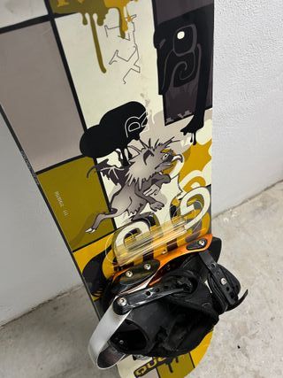 Tabla Snowboard RNX4 + Fijaciones Quechua + Bolsa