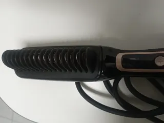 Silver Crest Peine Alisador Negro/Dorado